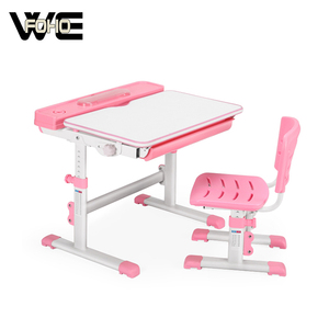 2018 scrittura studio bambini scrivania <span class=keywords><strong>rosa</strong></span> e blu studio Per Bambini tavolo e sedia regolabile in altezza - Product Image 3