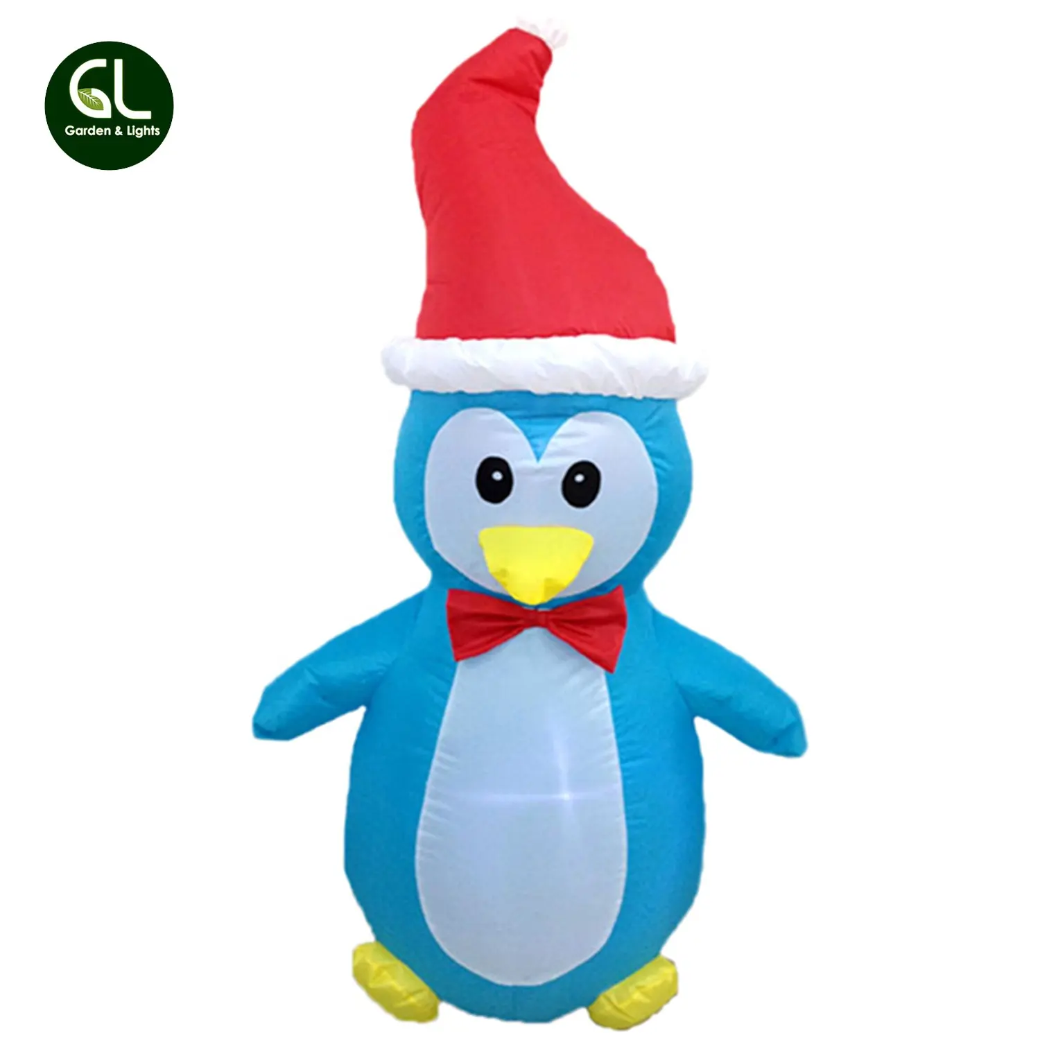 Juguete inflable de Navidad con led de pingüino de Navidad, movimiento de alta potencia, barato, de fábrica