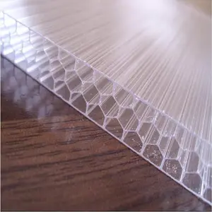 hot sale bayer makrolon polycarbonate pc resin factory price polycarbonate hollow solid honeycomb sheet on sale