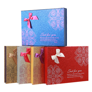 Tùy Chỉnh Đẹp Kẹo Bao Bì Giấy Divider Chèn Truffle Sô Cô La Hộp Với Bow - Product Image 6