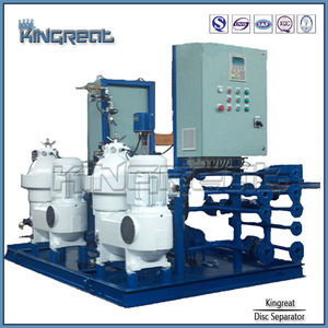 Disque bol, centrifuge, déchets navire. montés sur patins séparateur d'huile - Product Image 1