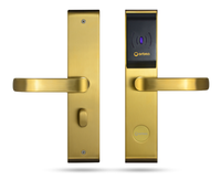 Serrure intelligente anti-panique étanche numérique Orbita, logiciel d'encodage universel applicable, serrure de porte antirouille