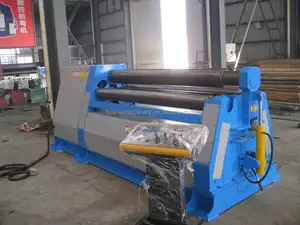3 en 4 Roller rolling plaat nivellering machine, afronding machine voor metalen plaat, spiraal coil winding machine
