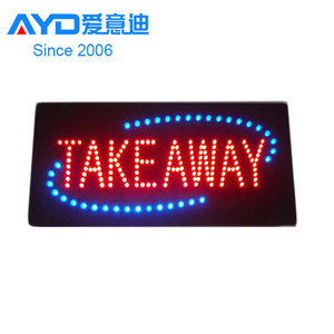 AliExpress quảng cáo ngoài trời Tùy Chỉnh Blink lấy đi mở hiển thị LED dấu hiệu giá cho quảng cáo - Product Image 1