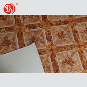 Rouleaux de revêtement de sol en linoléum bon marché, linoléum commercial Lowes - Product Image 3