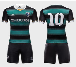 Maßgeschneiderte Fußballtrikots Maglia Calcio Sport-Komfort Jugend-Fußballtrikots Fußballuniform - Product Image 6