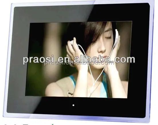 12 ''Seksi Digital Photo Frame Video Musik Gratis Download