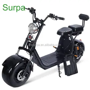 New Design 2000w 2 removable 60v12ah/20ah lithium battery citycoco fat tire electric scooter/cheap electric scooter