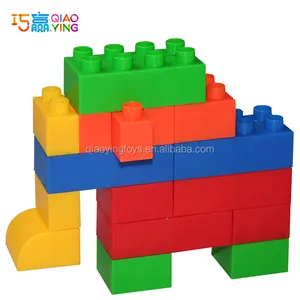 Blocchi di Costruzione di grandi Blocchi 3d Giocattolo Di Puzzle Diy Costruzione Giocattoli Per I Bambini-125 Pezzi