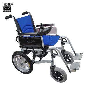 Pieghevole elettrico motorizzato sedia a rotelle sedia a rotelle per portatori di handicap funzione Personalizzabile pratico elettrico non valido - Product Image 4