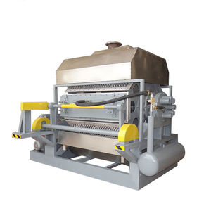 Ligne de production de machines à fabriquer des barquettes et des cartons à œufs avec moteur électrique contrôlé par PLC pour le recyclage du papier usagé avec pompe - Product Image 4