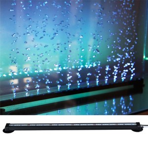 Noël Prise EU 16-46CM 5050 RVB Submersible Bulle D'air Lampe La Fabrication D'oxygène D'<span class=keywords><strong>aquarium</strong></span> MENÉE PAR <span class=keywords><strong>Éclairage</strong></span> de Réservoir de Poissons - Product Image 1