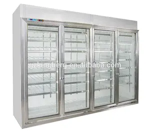 Multi Door Upright supermarket equipment store drinking beer milk yogurt display cooler commercial refrigerator