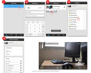 Vitevision long range wireless wifi cctv cámara con sonido tiene altavoz y micrófono - Product Image 2