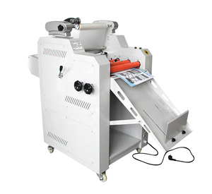 (FM-390) Plastifieuse à laminage à froid et à <span class=keywords><strong>chaud</strong></span> à double face avec alimentation entièrement automatique et coupe automatique - Product Image 1