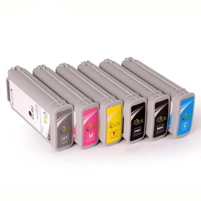 Ocinkjet 1000Ml/Fles 70 Inkt Cartridge Vol Met Inkt Voor Hp Z3100 Z2100 Z5200 Z5400