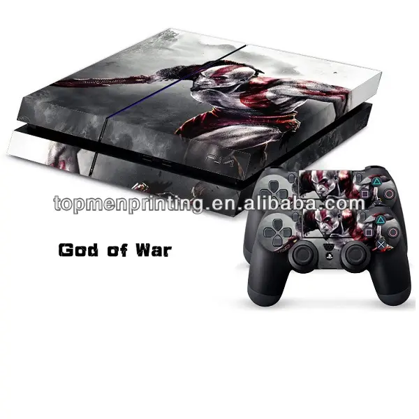 Skin for ps4 controller, classic movie scenes vinyl sticker for ps4