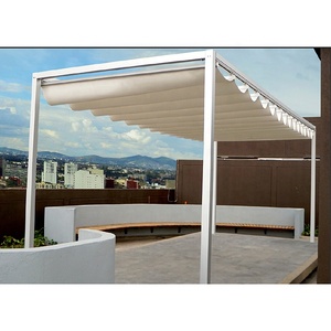 Sistema de toldo de pérgola motorizada, retráctil, fácil de montar, nuevo, 2023 - Product Image 3