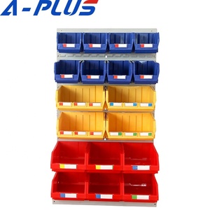 남경 공급자 <span class=keywords><strong>Metal</strong></span> Storage 선반 루버 Panel 빈 랙 - Product Image 6