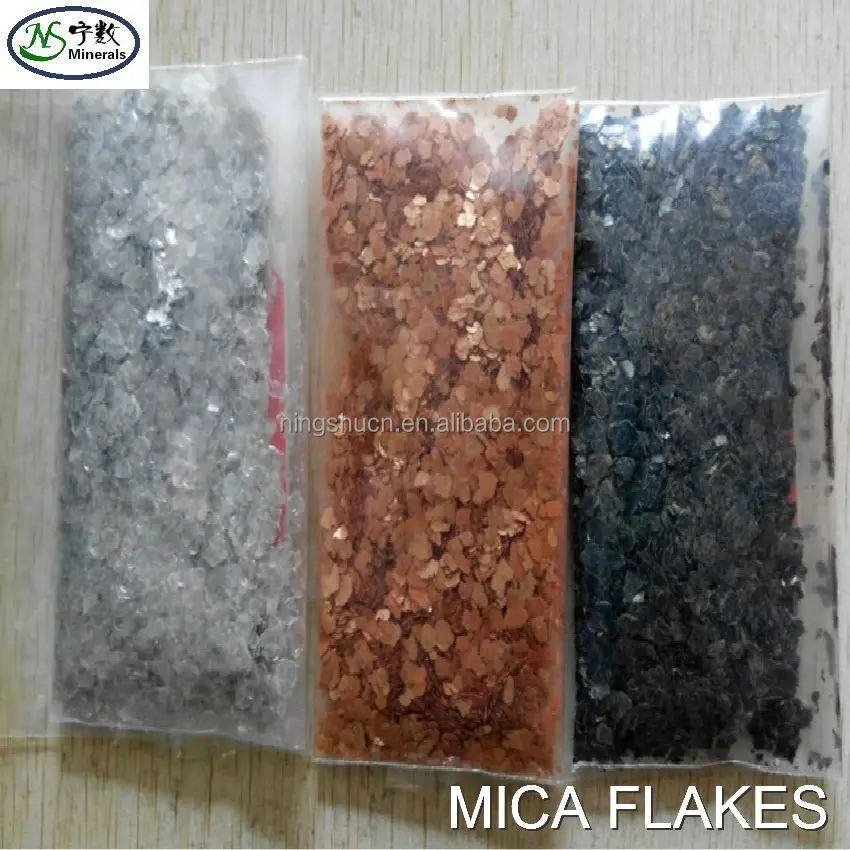 Flocos de mica decorativos epóxi em massa