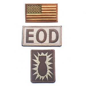 Écussons brodés personnalisés pour uniformes d'équipe EOD, appliques de vêtements mignonnes de dessin animé, écusson brodé avec crochet et boucle - Product Image 5