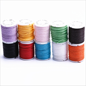 Cordones de pulsera encerados redondos de 2mm de alta calidad personalizados - Product Image 4