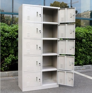 10-Door 5-Tier Key-Lock Metal <strong>Storage</strong> <strong>Locker</strong> Powder Coating Steel Cabinet for Office for Bowling Alley <strong>Storage</strong> - Product Image 1