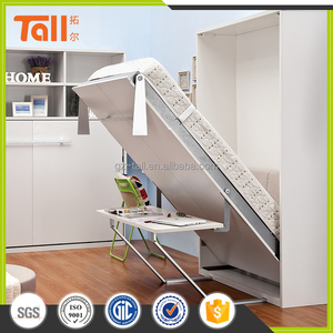 Good Quality Space Saving <strong>Wall</strong> Bed Cheap Murphy Bed with Office <strong>Desk</strong> - Product Image 3