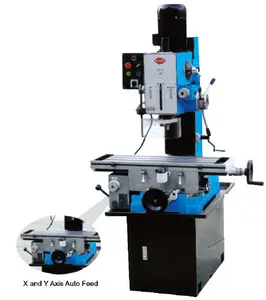 SP2208-IV CE approved 1.5kw vertical manual mills portable light duty mini milling machine