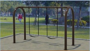 Jinmiqi مصنع أحدث الساخن بيع تسلية الاطفال معدات الحديقة مجموعة أرجوحة - Product Image 3