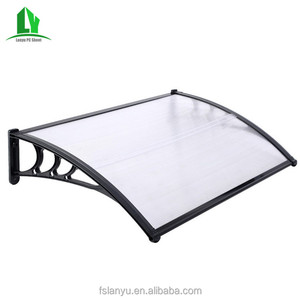 Tấm Pc Bảo Vệ Uv Cửa Hàng Trong Suốt Cửa Trước Cửa Che Nắng - Product Image 3