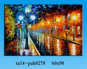 Alta calidad tamaño custome paisaje paisaje paisaje urbano 100% pintura al óleo sobre Lienzo pintado <span class=keywords><strong>a</strong></span> <span class=keywords><strong>mano</strong></span> al por mayor - Product Image 1
