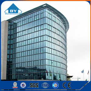 Casa ufficio modulare struttura in metallo <span class=keywords><strong>di</strong></span> lusso tenda <span class=keywords><strong>di</strong></span> vetro da parete prefabbricata alta struttura in acciaio Hotel condominio - Product Image 2