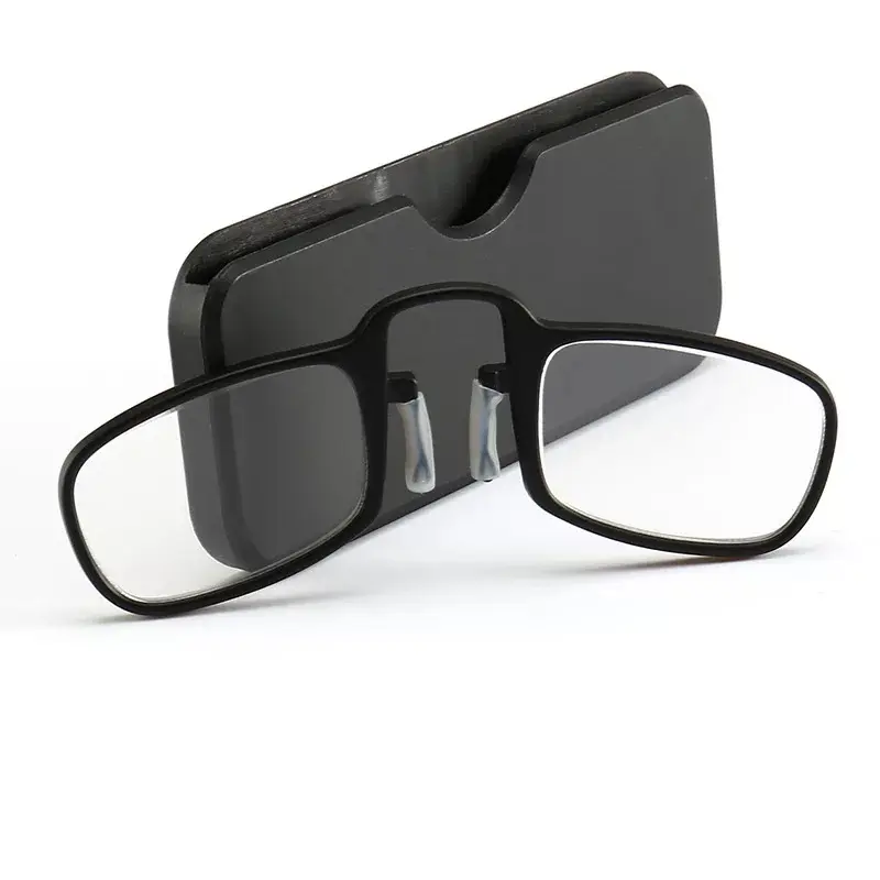 Promotional unisex PC clip nose reading eyeglasses plastic design reading glasses