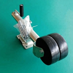1500lbs 10 "Jack de remorque de voyage <span class=keywords><strong>Roue</strong></span> <span class=keywords><strong>jockey</strong></span> pivotante marine à <span class=keywords><strong>double</strong></span> <span class=keywords><strong>roue</strong></span> - Product Image 2