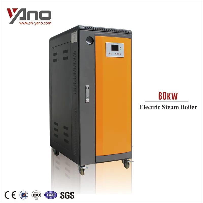 High Temperature Steam Cleaning Low Pressure 60KW 86Kg/h Central Heating Steam Boiler Types