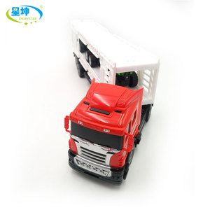 <span class=keywords><strong>Camion</strong></span> <span class=keywords><strong>Giocattolo</strong></span> Telecomandato a Due Piani, Veicolo di Trasporto in Plastica con 3 Scivoli, Piccola Auto con Luci, Scala 1:16, Batteria Alcalina AAA - Product Image 4