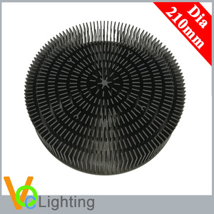 Disipador <span class=keywords><strong>de</strong></span> Calor <span class=keywords><strong>De</strong></span> Aluminio <span class=keywords><strong>De</strong></span> Encargo <span class=keywords><strong>de</strong></span> China CXB3590 LED Negro para Las Luces LED - Product Image 1
