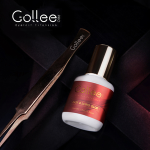 flexibilidad óptima más fuerte espera y más rápido tiempo de secado de 1 segundo en Color negro libre de látex Lash pegamento - Product Image 1