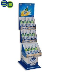 Kệ Trưng Bày Đồ Uống Bia Bằng Bìa Cứng Siêu Thị, Kệ Trưng Bày Rượu Vang Chai Rượu Đồ Uống Bia - Product Image 5