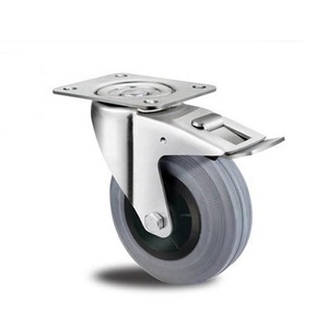 Kleine Möbel Stuhl Nylon Solid Black Caster - Product Image 4
