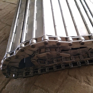 Gıda, konserve gıda, ilaç, içecek için paslanmaz çelik <span class=keywords><strong>Metal</strong></span> plaka konveyör bandı - Product Image 5