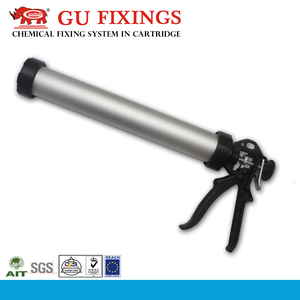 ปืนยิงกาวอลูมิเนียมแบบมืออาชีพ 500 มล. เกรดอุตสาหกรรม แบบไส้กรอก สำหรับยาแนวแก้ว งาน DIY ในบ้าน และงานอุตสาหกรรม - Product Image 3