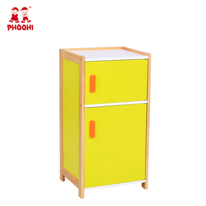 En Bois Meubles <span class=keywords><strong>de</strong></span> Cuisine jouet ensemble 5 pièces Enfants Cuisine jouer ensemble Asiatique jouer à faire semblant jouet - Product Image 2