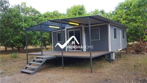 Planos de Casa Prefabricada en Contenedor de 20 Pies para Maldivas, <span class=keywords><strong>Argentina</strong></span> y México, Casa con Terraza de 20 Pies - Product Image 5