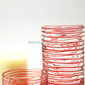 Wholesale Cheap clear Glass Swirl <strong>Candle</strong> Holder <strong>Hurricane</strong> - Product Image 5