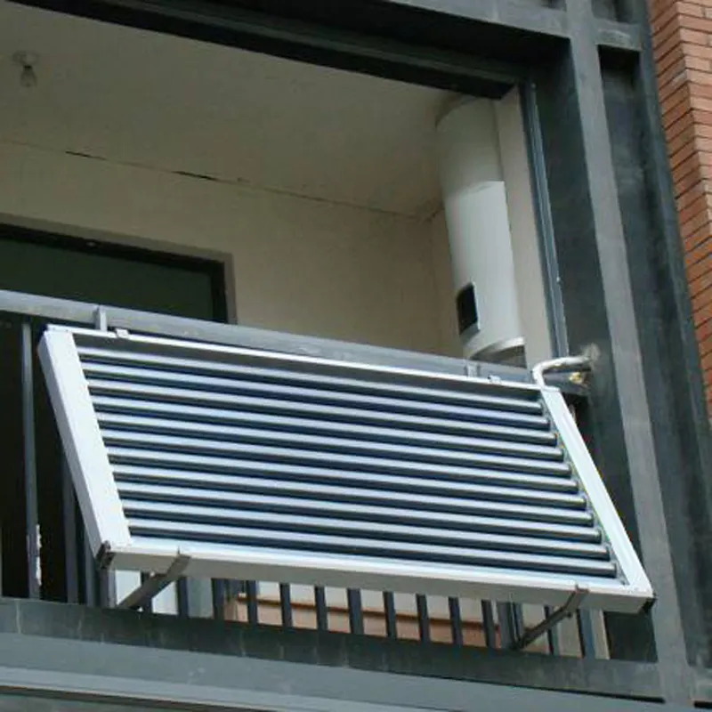 FTG Vakuum rohr wärme austausch solar wasser heizung Balkon Druck Split Solar Wasser Heizung