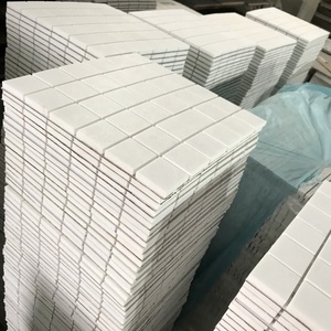 48mm vuông <span class=keywords><strong>2</strong></span> <span class=keywords><strong>inch</strong></span> thassos bằng đá cẩm thạch trắng gạch mosaic cho tường trang trí - Product Image 6