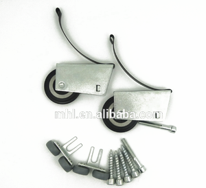 Bánh Xe Cửa Trượt Bằng Kim Loại Bán Chạy Con Lăn Cửa Trượt Chất Lượng Cao Bánh Xe Trượt Ròng Rọc Tủ Quần Áo Con Lăn Cửa Tủ Quần Áo - Product Image 2