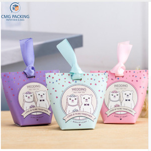 Boîte à bonbons en papier Style T personnalisé, coffret à bonbons dragées pour mariage, fournitures de fête, bonbonnière pour fête d'anniversaire, 10 pièces - Product Image 3